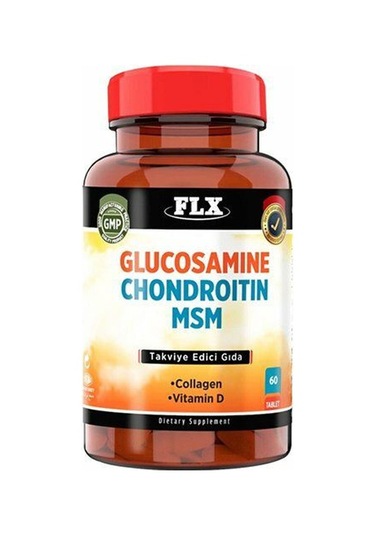 Flx Glukozamin Chondroitin Msm Vitamin D Collagen 60 Tablet
