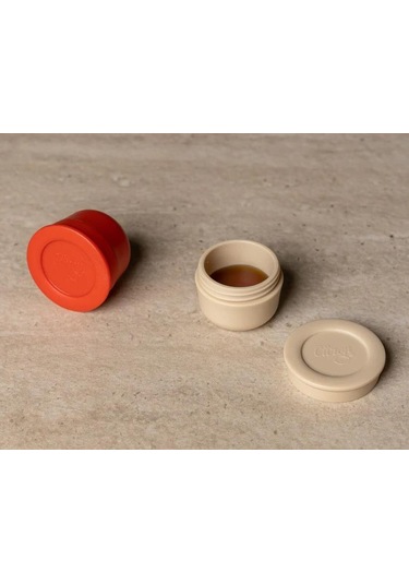 Citron Mini Sos Kapları 2'li Set - Brick / Beige 1060803