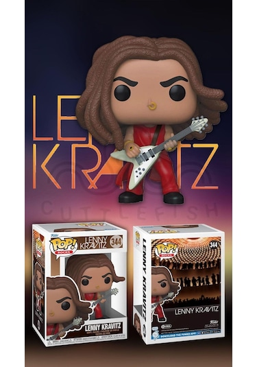 Funko Pop Rocks// Lenny Kravitz No: 344