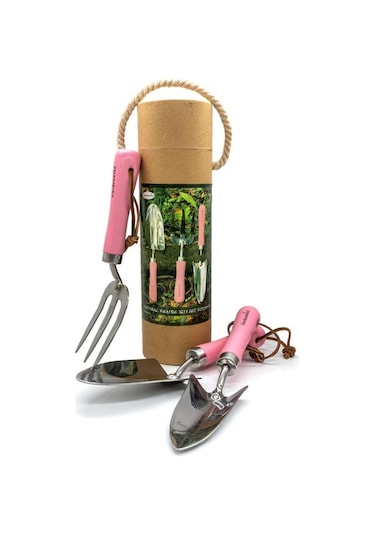 Gardenwind Natural P1729003 Paslanmaz 3Lü Bahçe Seti Dar-Geniş Kü