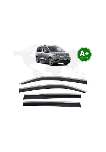 Toyota Proace City Kromlu Cam Rüzgarlığı 2019 Model Ve Sonrası