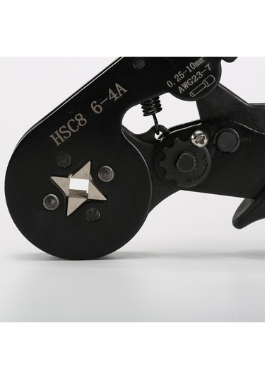 Moly Kablo Uçları İçin Ratchetlu Pres Aleti 0.25-10mm² - Dürtü & Boru Terminal, Enerji Tasarruflu, Güvenli Kilitli Kırmızı Kırmızı