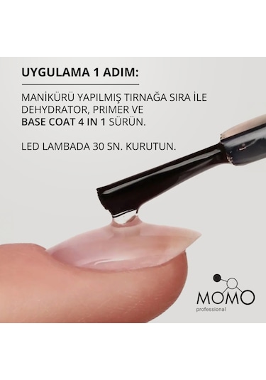 Momo Professional 4 in 1 Base Coat 10 ML