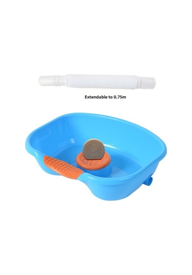 Besthome1 Yatağa Uygun Şampuan Tutarak Kuru Şampuanlama Tutanak, Yaşlı/hasta Bakımı, Postpartum Kadınlar İçin Konforlu, Taşınab Pembe