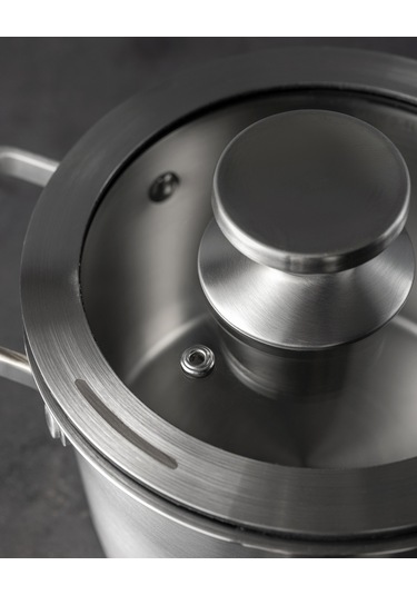 Madame Coco Raye Derin Tencere - Çelik - 16 Cm 8684427146200 Çok Renkli