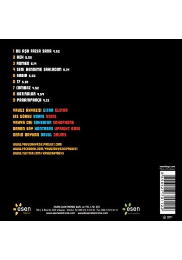 Yavuz Akyazıcı - Turkish Standards Volume 1 Projec T Cd