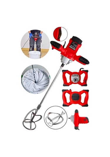 Steiner GT-RED 3000 W Bakır Sargı Alçı Boya Karıştırıcı