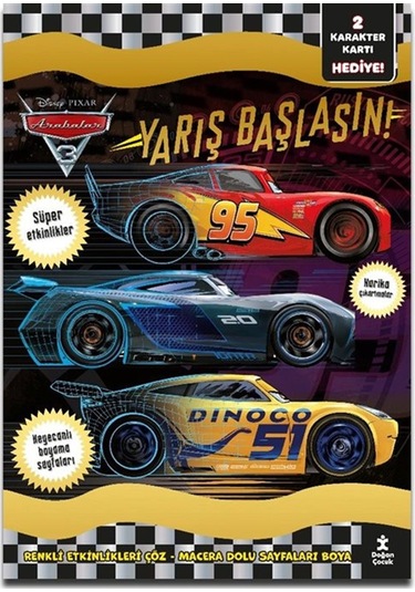 Disney Arabalar / Parıltılı Etkinlikler Kitabı