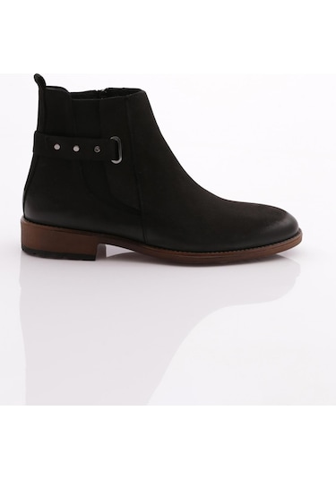 Dgn 8706 Erkek Klasik Bot 8706-1219-R1627 Siyah