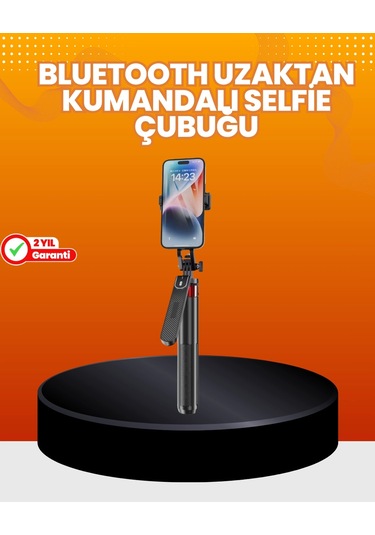 Ayarlanabilir Telefon Tripodu Selfie Stick Çok Açılı Çekim