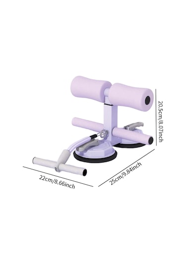 Suntek Sit Up Bar Egzersiz Standı Ayarlanabilir Zemin Tutucu Mor Mor