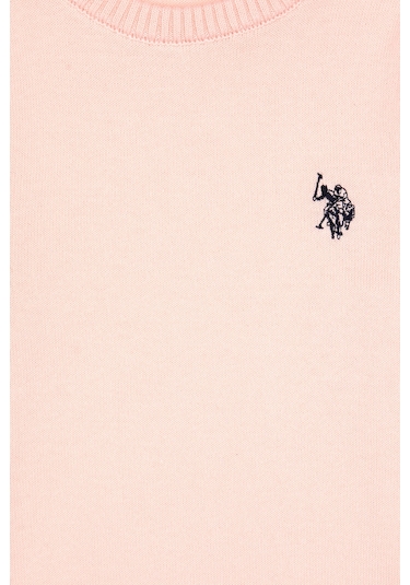 U.s. Polo Assn. Kız Çocuk Pudra Kazak /triko 50316808-vr042 Pudra