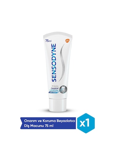 Sensodyne Whitening Onarım ve Koruma Diş Macunu 75 ML
