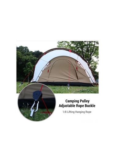 Dofolink Dışarıda Kullanım İçin Ayarlanabilir Kaldırma Teli, 68-75kg Yük Kapasitesi, Metal Tekerlek Alüminyum Kılıf Olmadan , 4'lü Paket Diğer