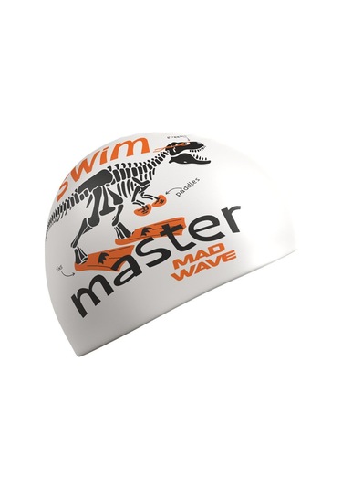 Mad Wave Silikon Bone Swim Master Uzun Saç Bonesi Mavi