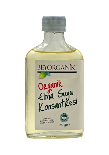 Beyorganik Organik Elma Suyu Konsantresi %100 Elma  248 G