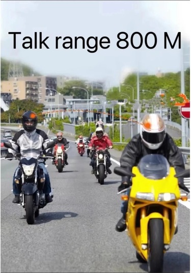 Bfs Bt62 Motosiklet Kask Kulaklığı Bluetooth Intercom 2 Intercom Bağlantılı