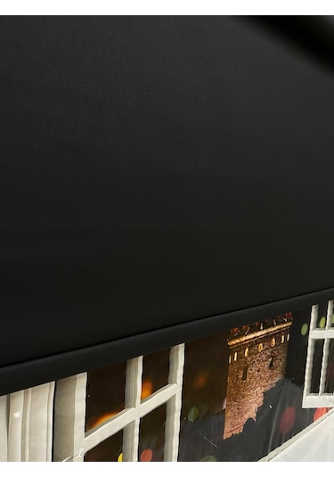 Mat Siyah Stor Perde Siyah