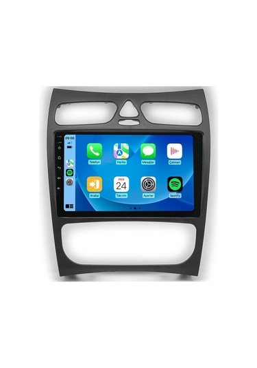 Maitech M-t-c 332 Serisi Mercedes Clk W209 2003-2005 4+32gb Multimedya Teyp 9"