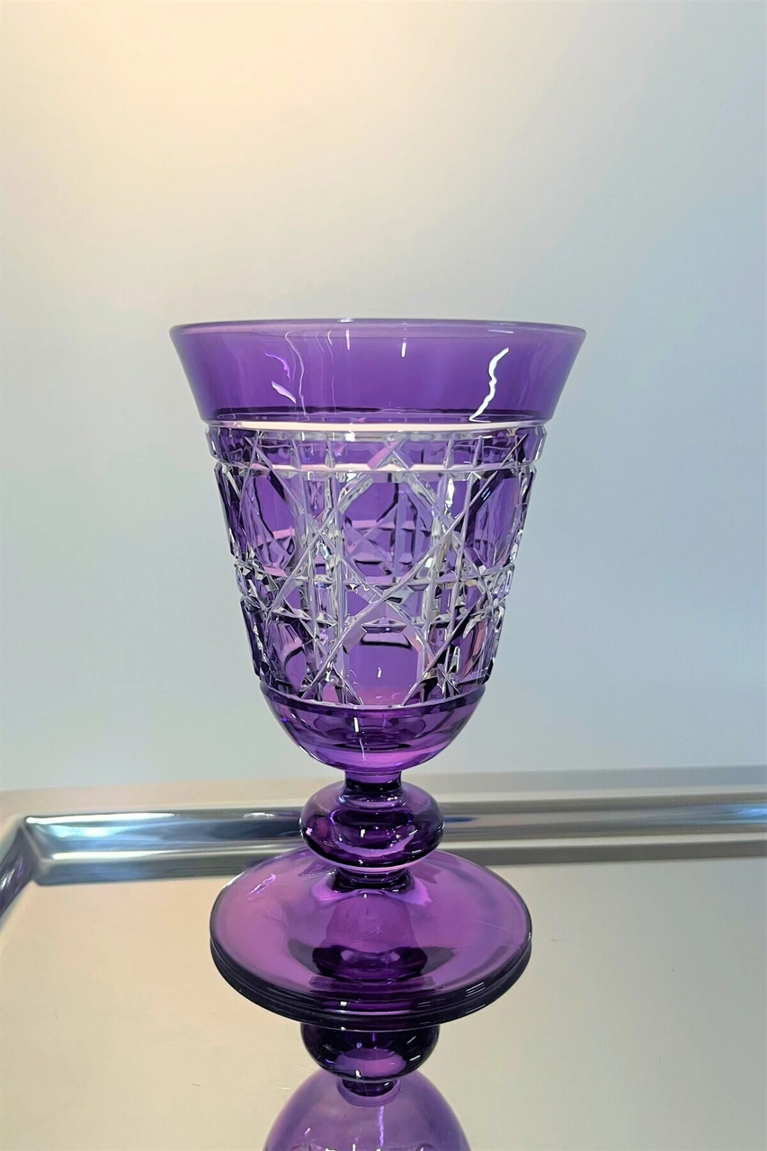 Gloria El Kesmesi Kadeh Bardak 200ml Mor