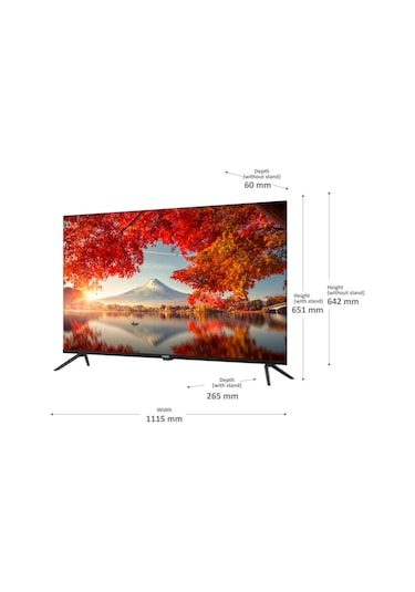 Haier H55K800UX 4K Ultra HD 55" 140 Ekran Uydu Alıcılı Google Smart LED TV