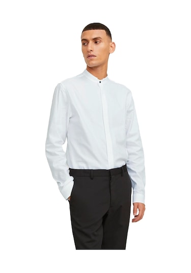 Jack & Jones Jprblatux Erkek Gömlek 12245614 Beyaz