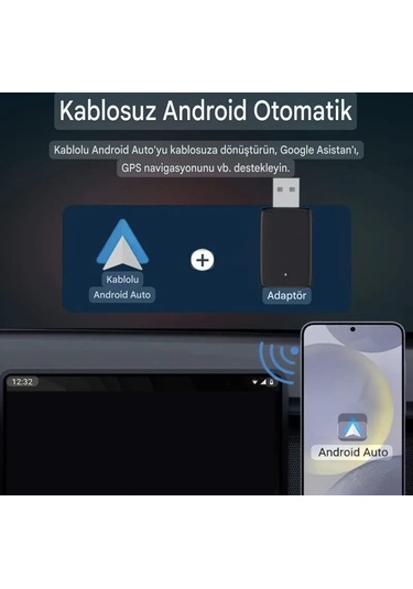 Xuda Carplay Android+ios Apple İphone Uyumlu Bluetooth+wifi