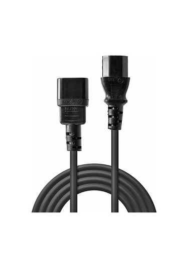 1.5 Metre C13 Erkek Power To C7 Dişi Güç 220v Çevirici Ara Kablo