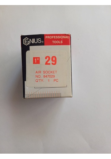 Genius Darbeli Lokma 1" -29mm Boy 60mm, 1 Adet