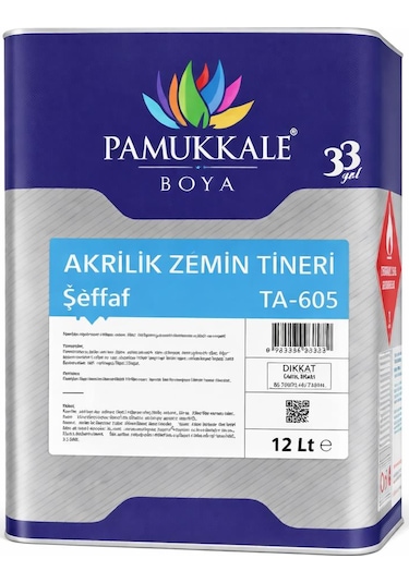Pamukkale Akrilik Zemin Boyası Tineri 12 Lt