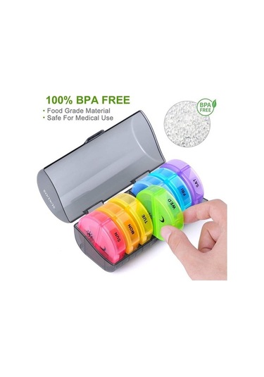 Pazly Suntek Kez İki Hap Hap Haftalık Günde Gün Düzenleyici 7 Gl Diğer