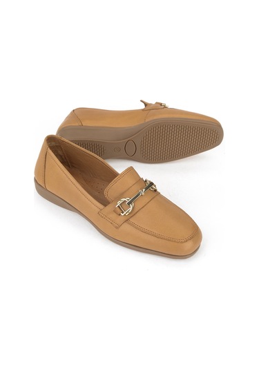 Ziya, Kadın Hakiki Deri Ayakkabı 1531050z26142202k Taba 1531050z26142202k 320 Taba