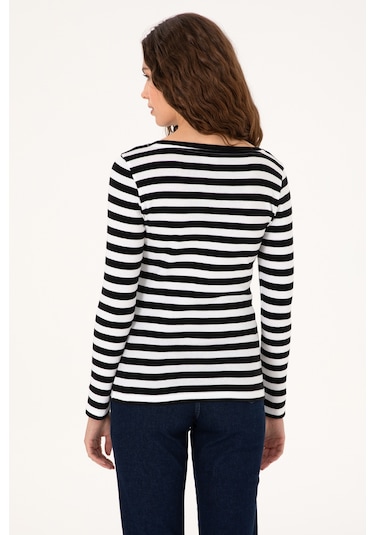 U.s. Polo Assn. Kadın Siyah Sweatshirt 50314203-vr046 Siyah