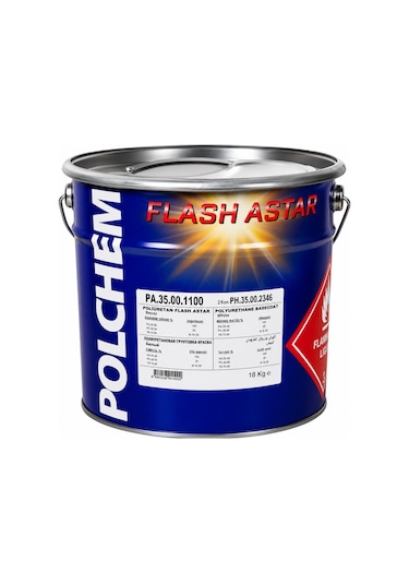 Polchem Pa-35 Poliüretan Flaş Astar 18+6 Kg Beyaz Diğer