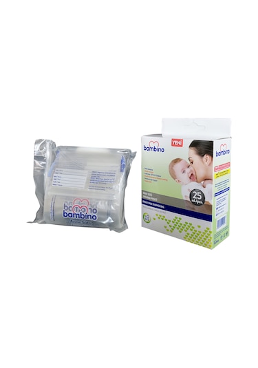 Bambino T080 Anne Sütü Saklama Poşeti 25 Adet
