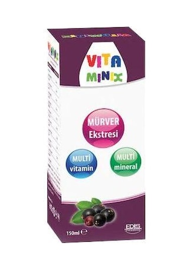 Vitaminix Mürver Eki Şurup 150 Ml