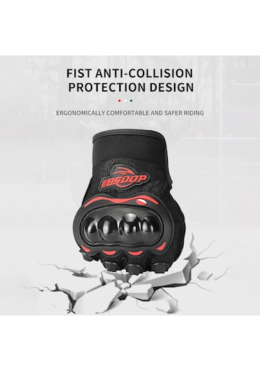 Konesam Bsddp Motosiklet Eldiveni: Kaymaz, Düşmez, Nefes Alabilir, Dokunmatik Ekran Uyumlu Tam Parmak Eldiven