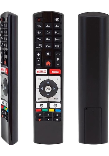 Rc4318 H0362a Netflix-youtube Tuşlu Tv Kumandası