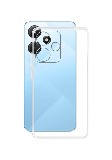 Prolysus İnfinix Uyumlu Hot 30 Kılıf Kamera Korumalı Şeffaf Yumuşak Silikon Kılıf