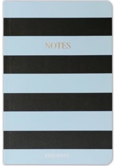 Çizgili Puantiyeli Twins 2 Defter Takım