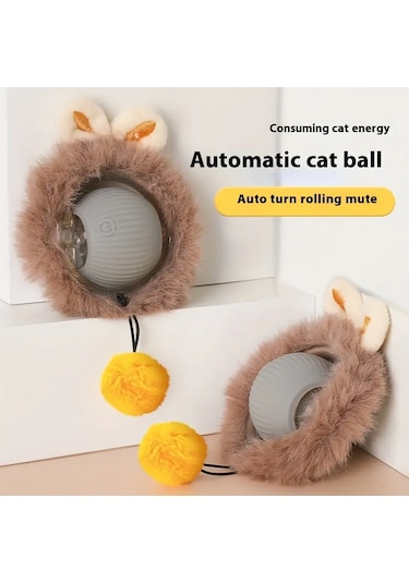 Şarjlı Akıllı Otomatik Gezen Fare Kedi Oyuncağı