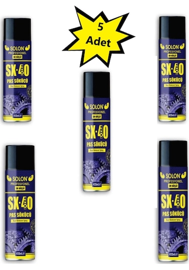 Solon SX-40 Extra Pas Sökücü 5 Adet 400 ML