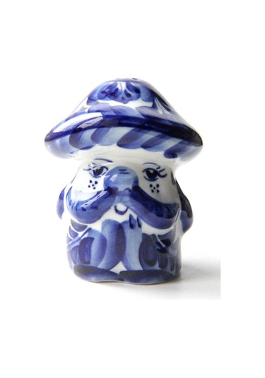 Terehoff Porselen Mantar Gzhel Tuzluk 322197423 Mavi