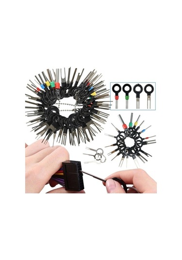 Pazly 39 Adet Tel Terminali Sökme Aracı - Araba Elektrik Bağlantı Seti