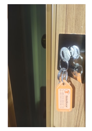 Çelik Kapı Modelleri Eskitme Kasa Düz Model Daire Kapısı Sol 1