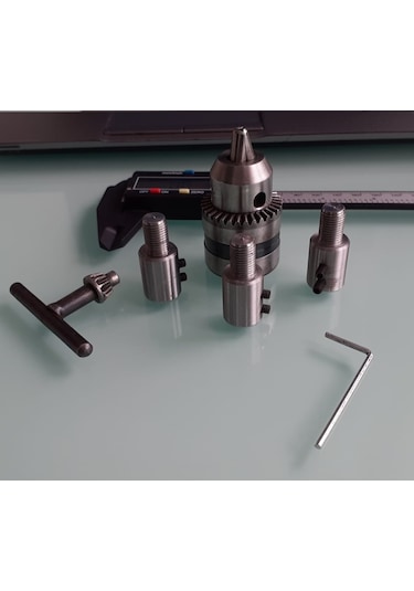 Motor için 3 Çeşit Kaplinli Metal Mandren 5 MM 8 MM 10 MM Motor Mili