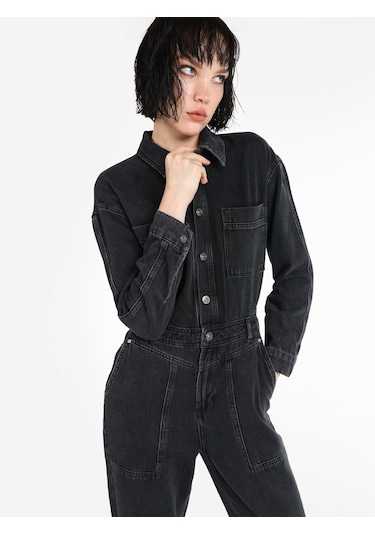 Colins Denım Kadın Tulum 001