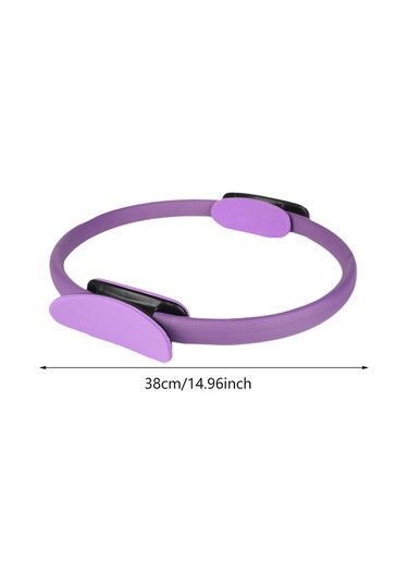 Suntek Pilates Fitness Halkası Cihazı Ekipmanı Ev Mor Mor