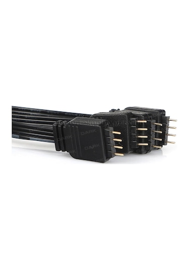 Dark Rgb Led Port Çoklayıcı ve Uzatma Kablosu Dkccbr