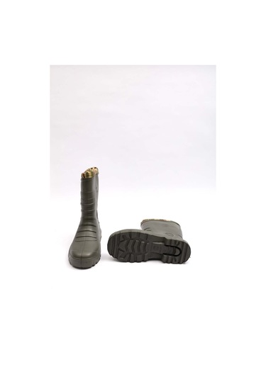 Gezer Kışlık Erkek Çoraplı Kısa Fır Çizme Gc7kmm.00361.02.065.4d Yeşil